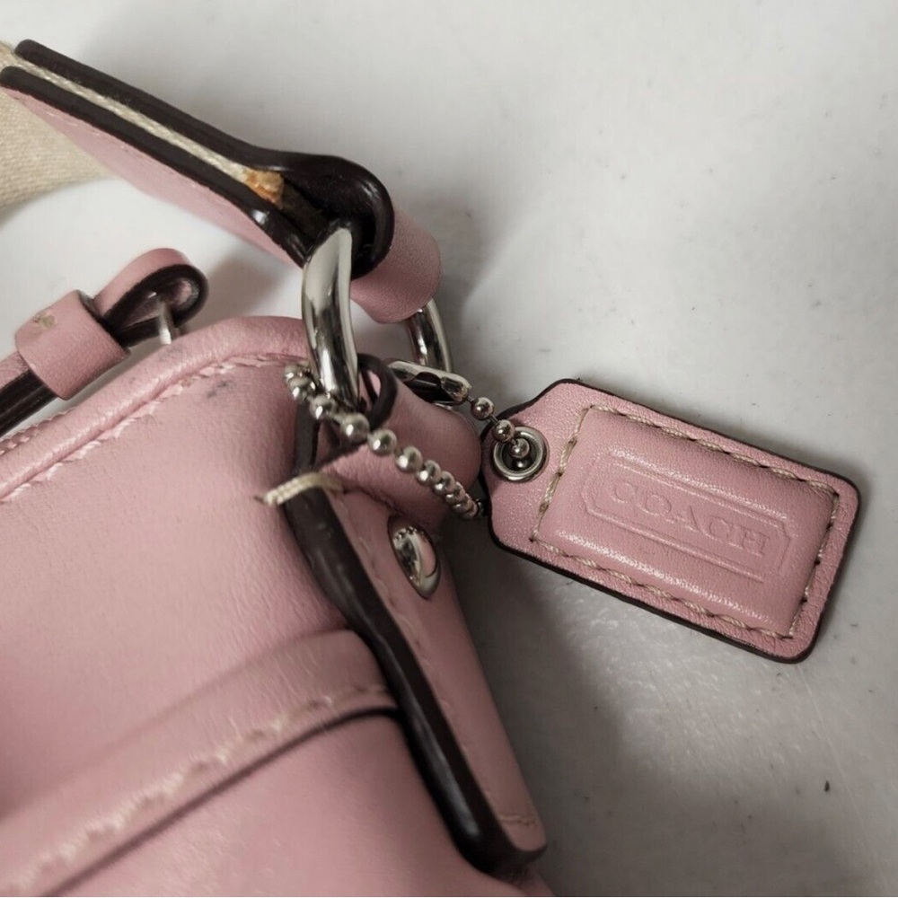 NWT Coach Light Pink Leather Bag crossbody - Picture 6 of 11